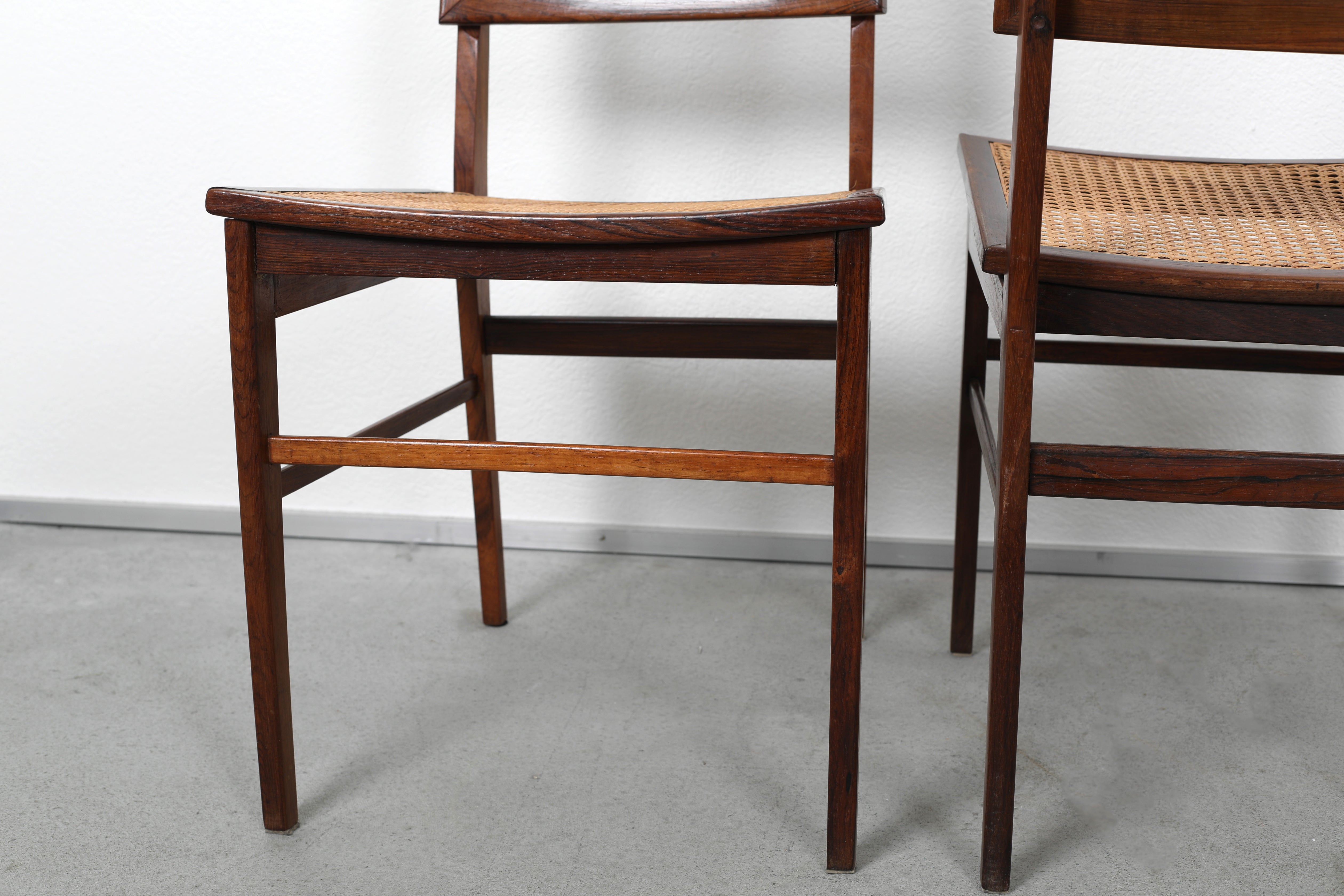 10 Brazilian Chairs In the manner of Joaquim Tenreiro