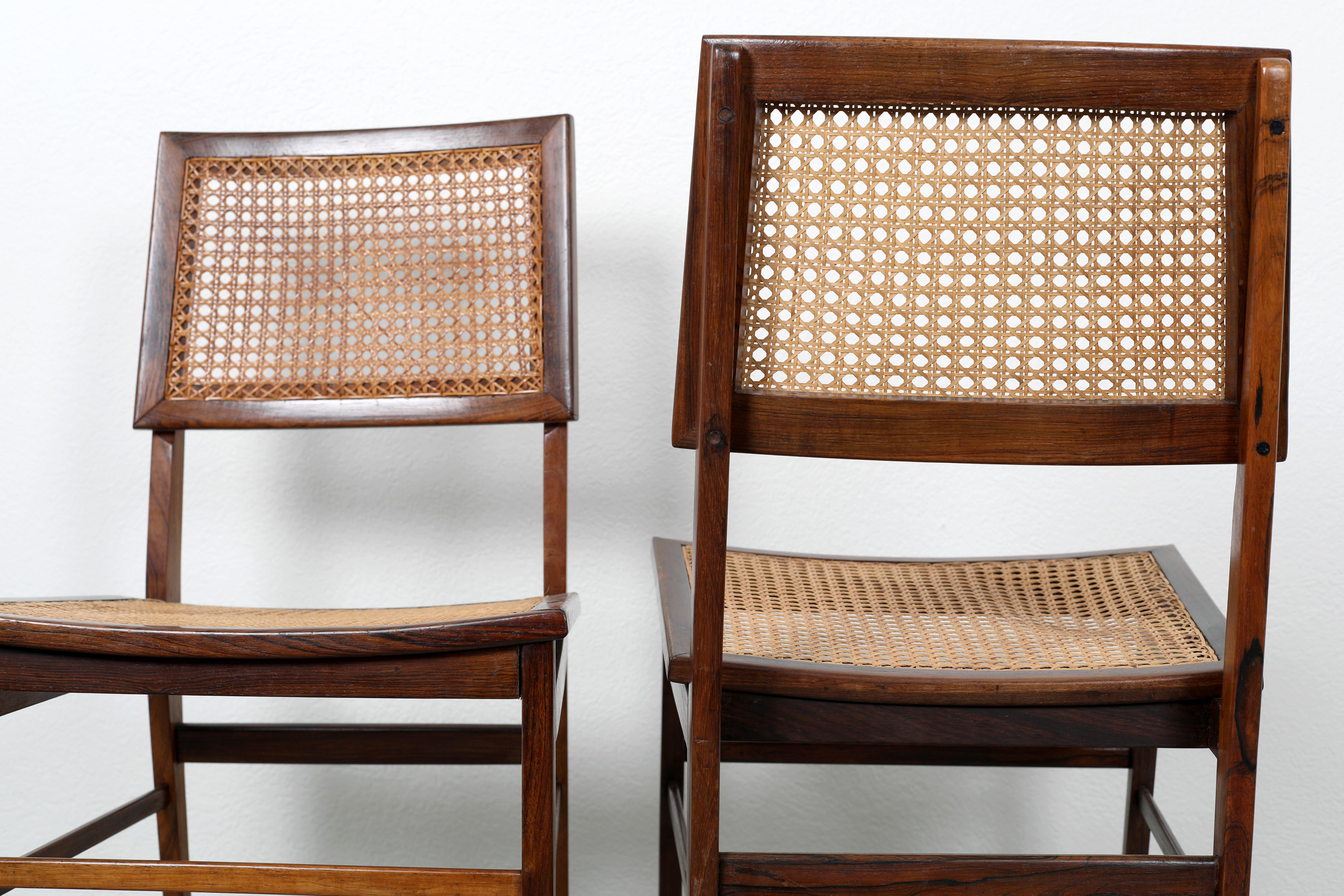 10 Brazilian Chairs In the manner of Joaquim Tenreiro