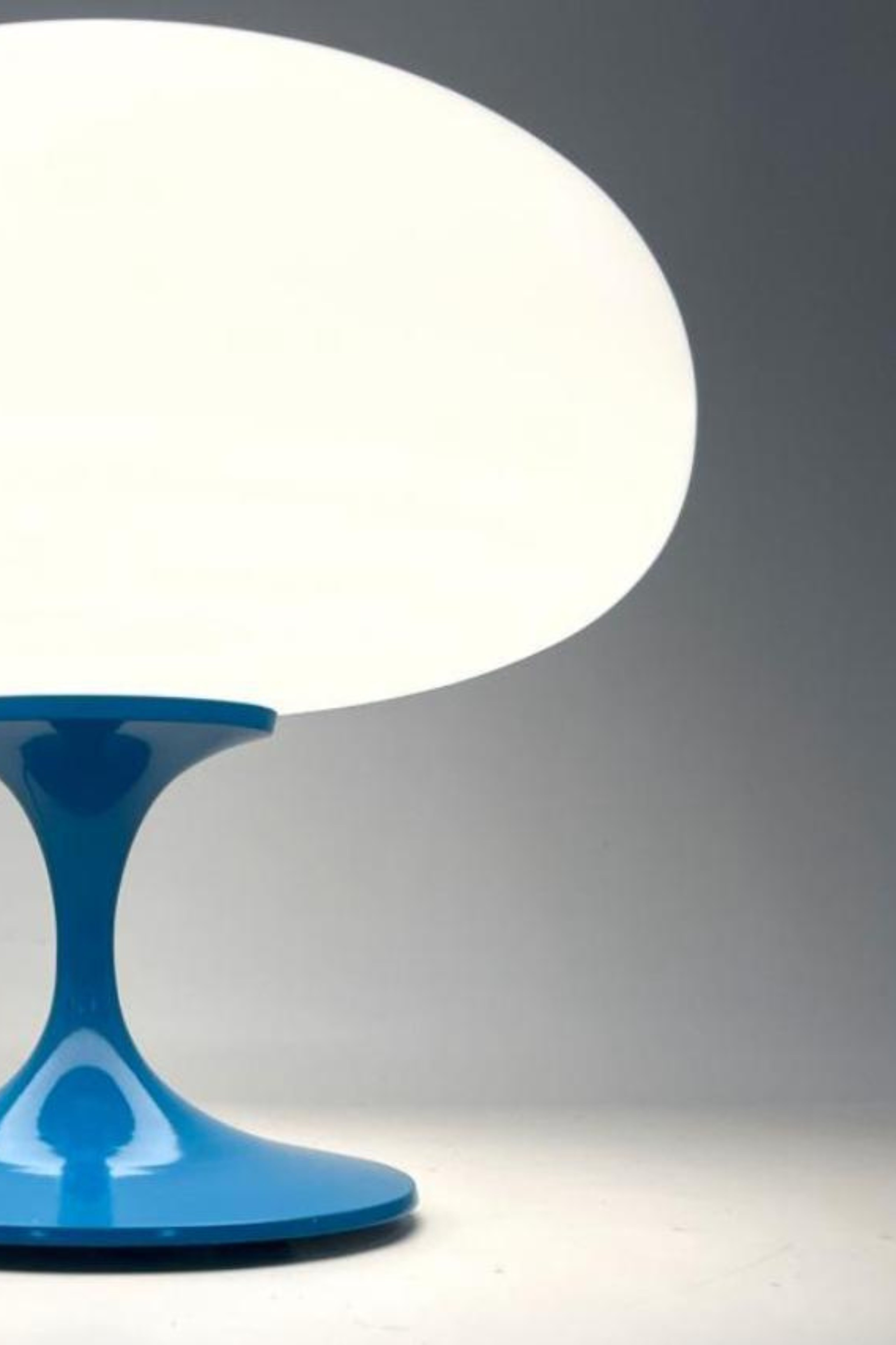 Blue StemLite Mushroom Lamp