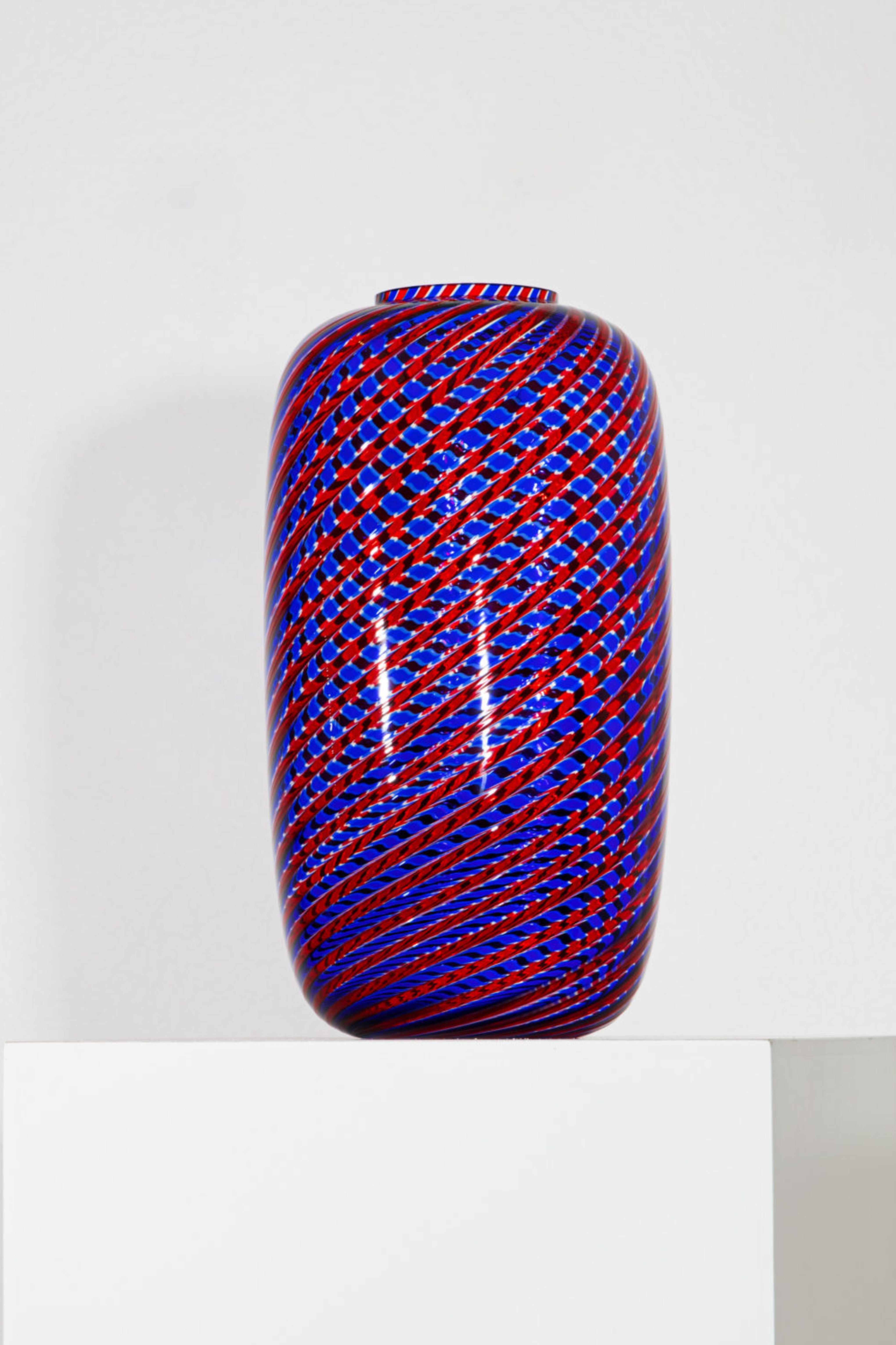 Murano Paolo Venini Blown Glass Vase