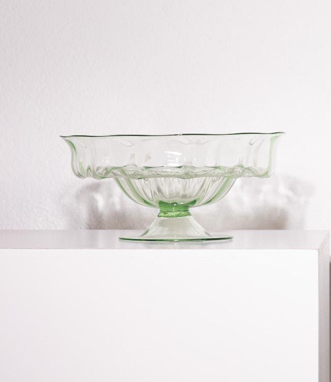 "Verde Nord" Murano Vase