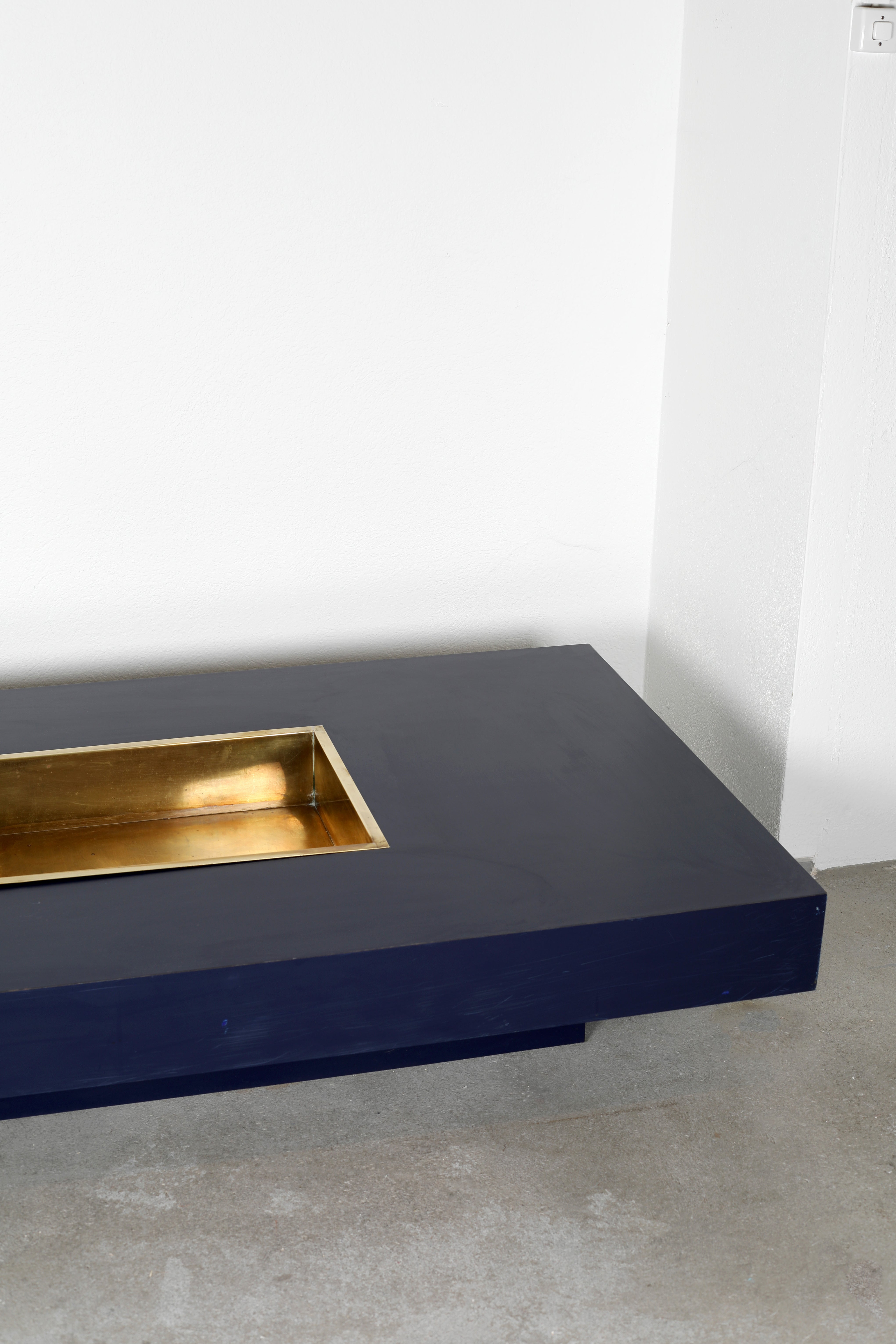 Alveo Blue Coffee Table