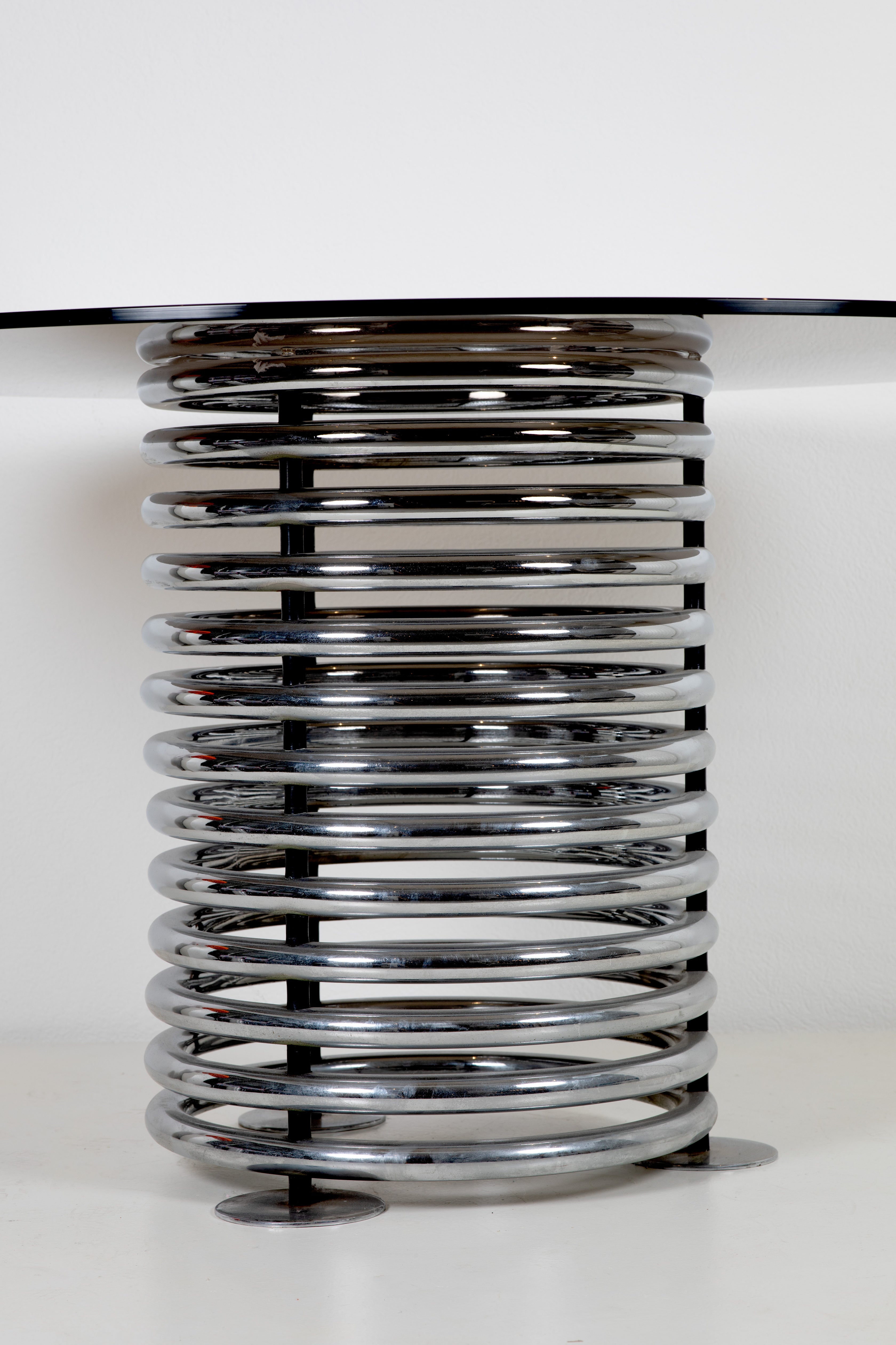 Round Glass Table