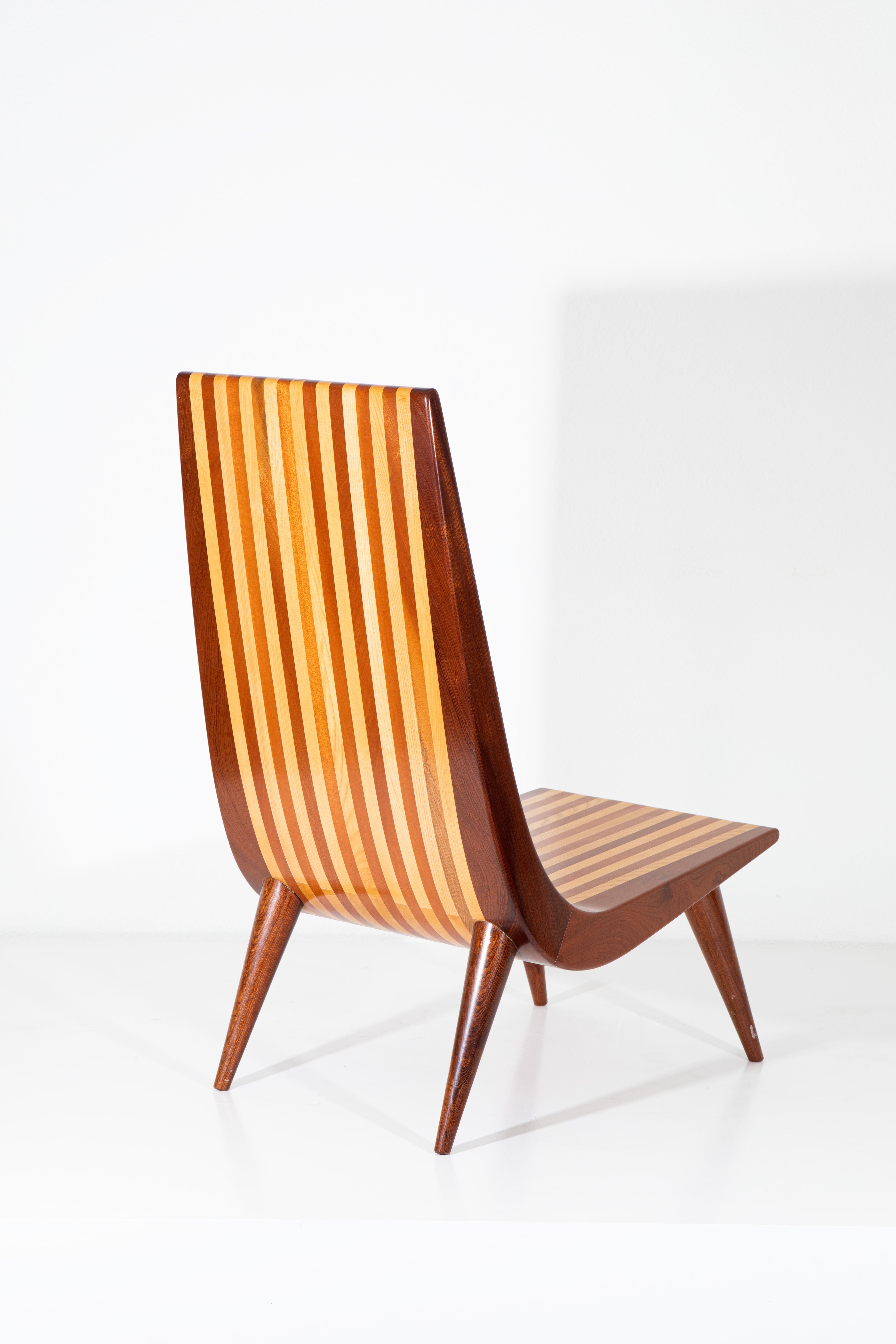 Brazilian Marquetry Armchairs
