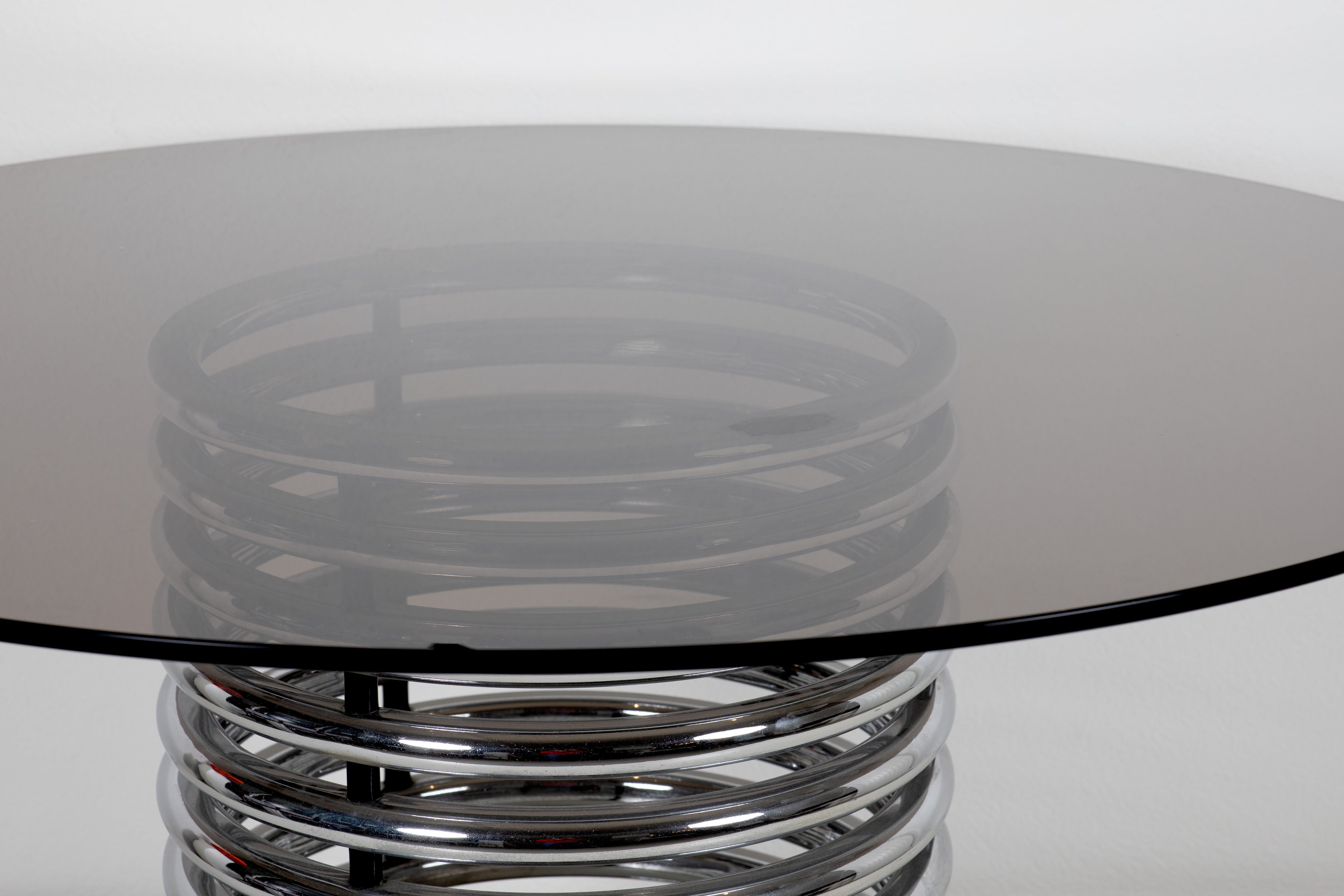Round Glass Table