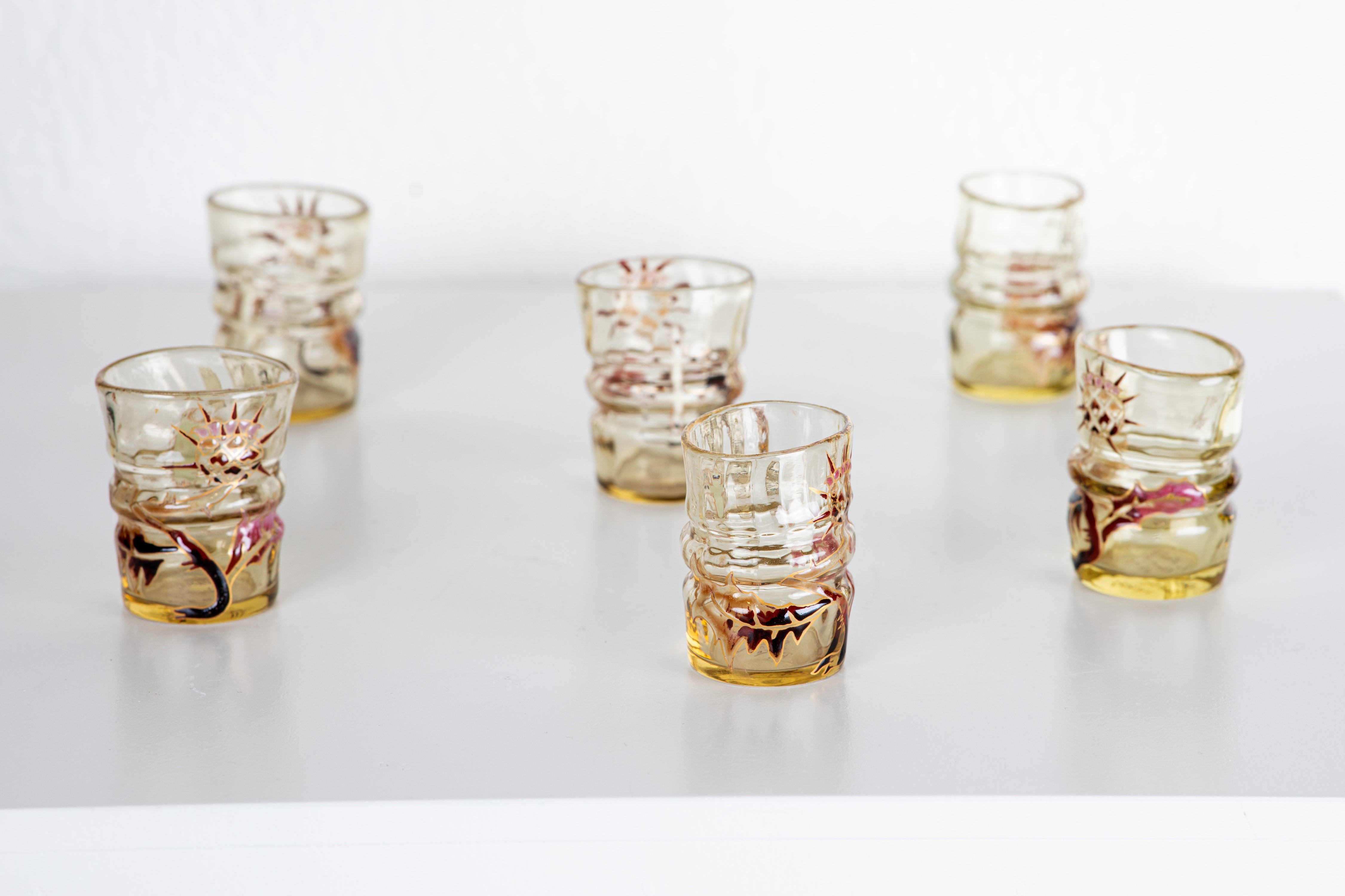 Emile Gallé Glass Set