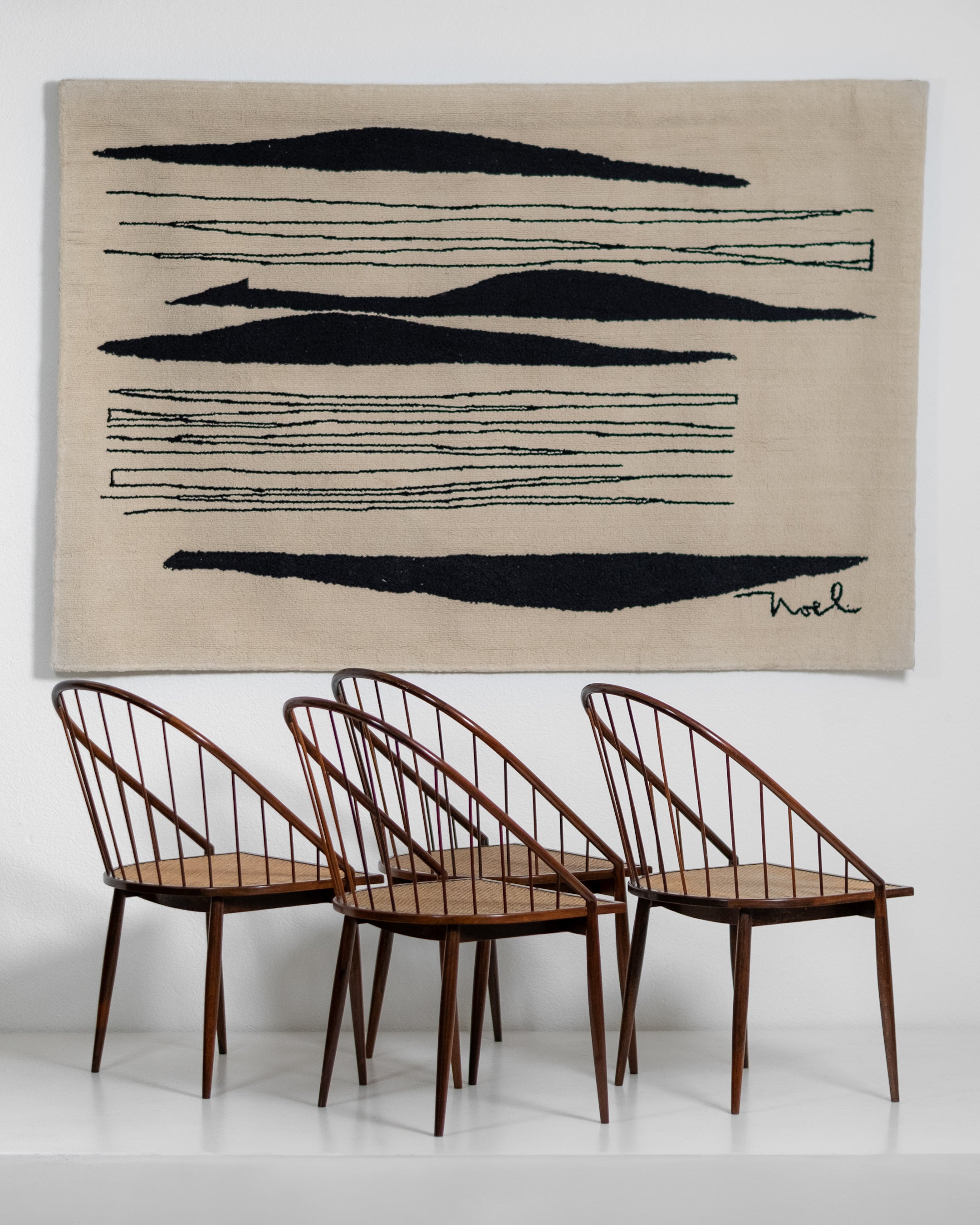 Joaquim Tenreiro Cadeira Curva Chairs