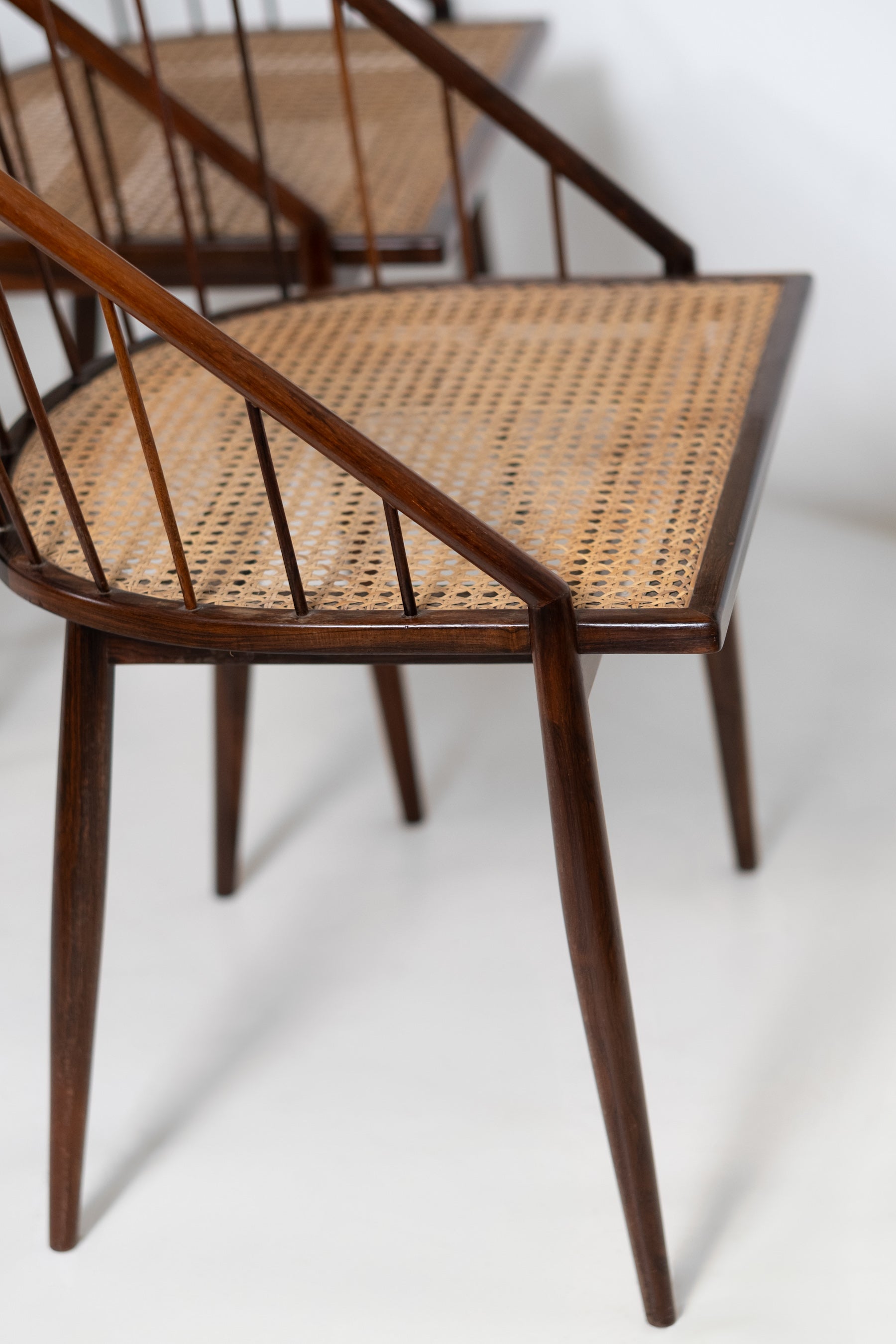 Joaquim Tenreiro Cadeira Curva Chairs