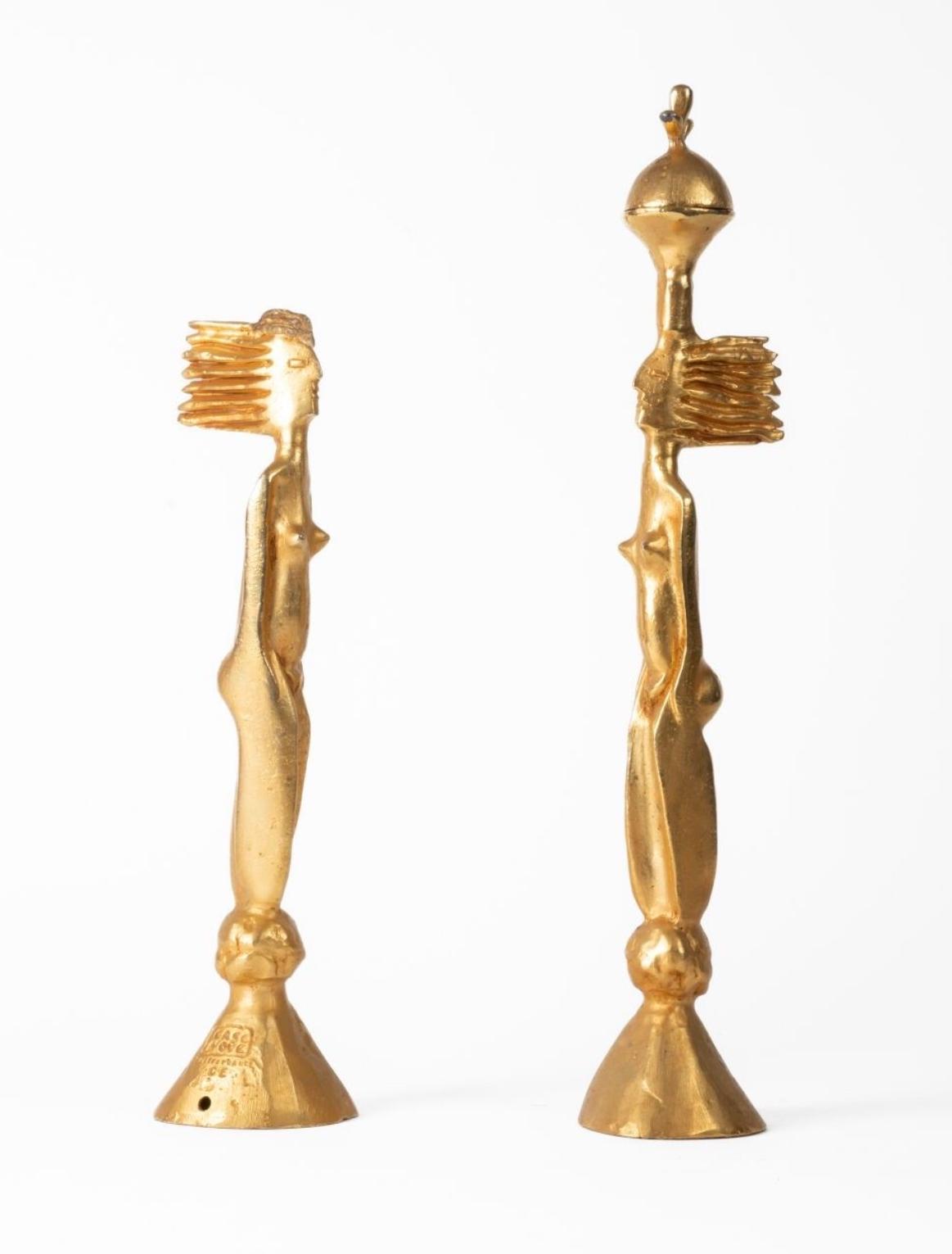 Pierre Casenove -  Pair of “Totem”