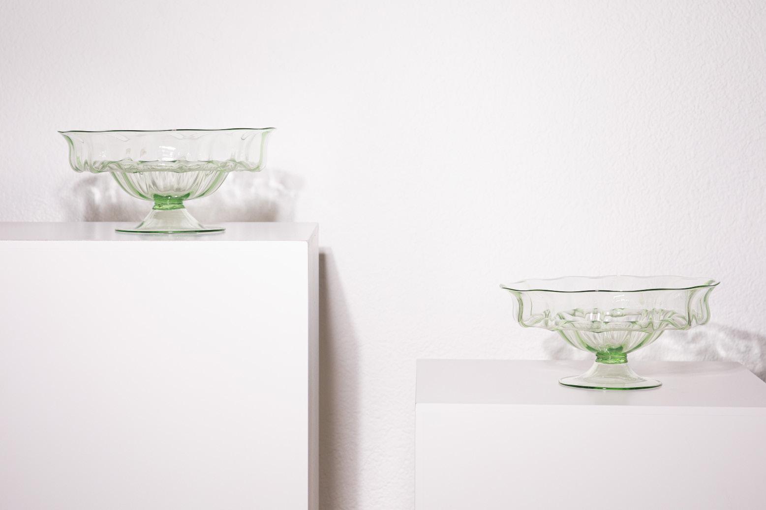 "Verde Nord" Murano Vase