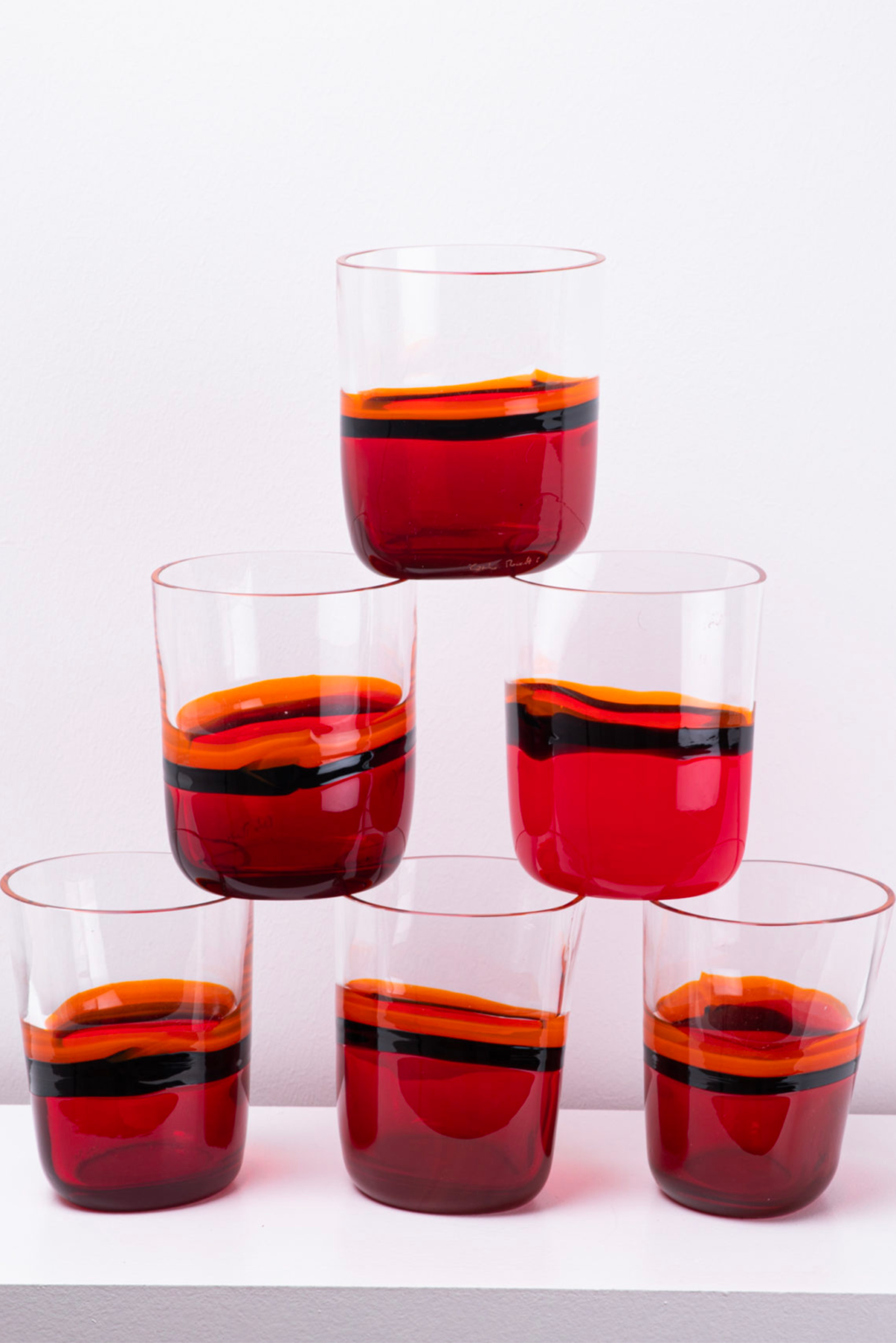 Carlo Moretti Set of Bora Glasses
