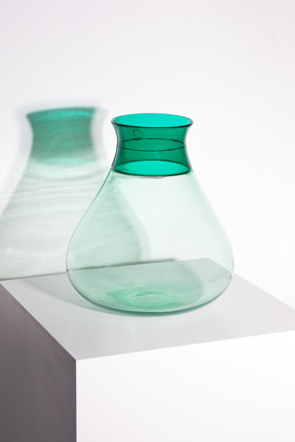 Santillana Vase In Calmo Blown Glass